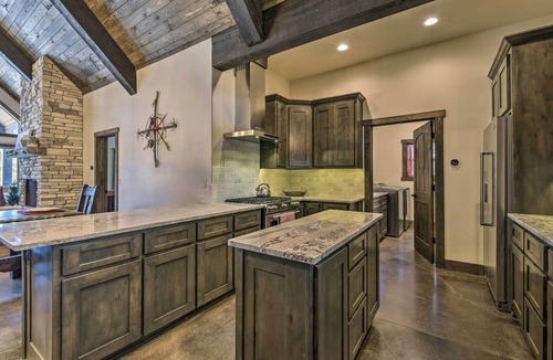 Angel Fire House | Custom Angel Fire Home: Views, Hot Tub & Fire Pit!