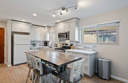 Downtown Condo | Cute 2BR One block from beach!