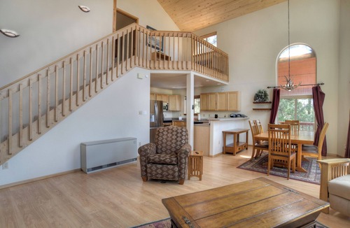 Forest Lakes House | Deer Ridge Cabin | Borders BLM, Dogs Welcome - Fireplace, Private Setting