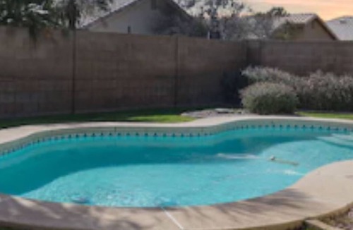 North Las Vegas House | ✔ Desert Oasis ★ Pool ★ 3 BDRM ★ MSTR KING BED ★ Stocked KITCHEN ★ EV Charger