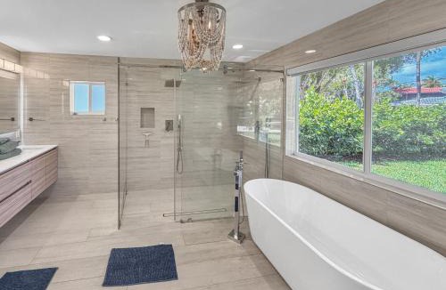 Dolphin Isles Villa | Designer Beach House with Heated Pool, Walk to Sand
