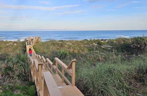 Crescent Beach House | Direct Oceanfront & private, dog friendly, 2BR house, July/August availability.