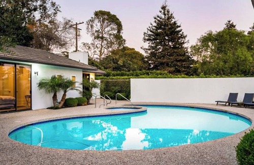 Montecito House | Directly on Beach! Secluded Oceanfront Estate with Casita, Private Pool & Spa