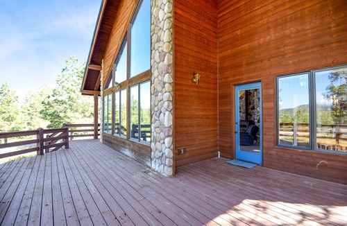 Pagosa Springs Cabin | Dog-friendly cabin with yard, mountain views near Wolf Creek and Hot Springs
