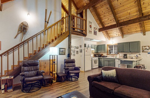 San Juan River Village House | Dog-Friendly Cabin in a Private Location w/ Gas Fireplaces & a Furnished Deck