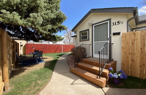 Historic Fort Collins High School Cottage | Dog Friendly with Private Fenced Yard, close to CSU and Old Town