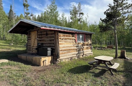 Walden Cabin | Dry Cabin on the Edge of Wyoming & Colorado- Pine Springs Cabins- Trapper Cabin
