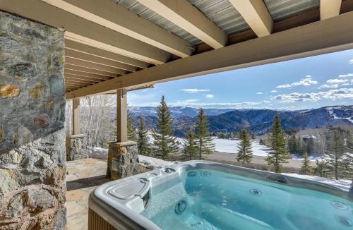 Cordillera House | Edwards Home in Cordillera: Hot Tub, Mountain View