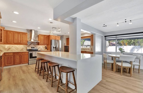The Cove House | Elegant Pool Home - Beach, Restaurants, Shopping, Heated Spa