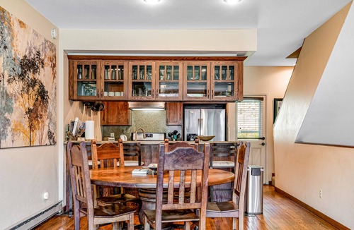 Copper Mountain Village House | Elegant Townhome with Gas Fireplace, WiFi, & Easy Access to Slopes