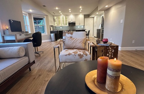 Englewood House | Entire Private Garden Level Retreat