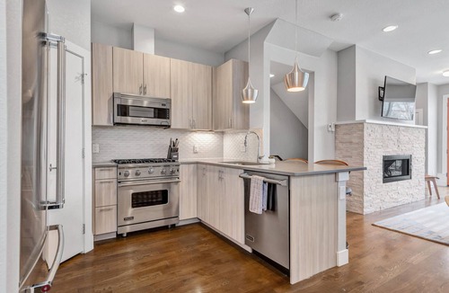 Cherry Creek House | Exquisite Luxury Cherry Creek Mid Century Modern Townhouse with Rooftop Deck!