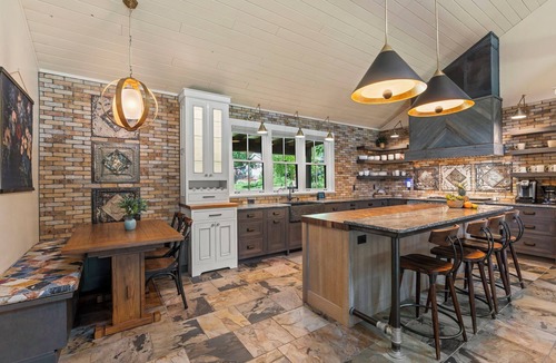 Hermosa House | Farmhouse with Hot Tub, Game Room, Pond and Creek