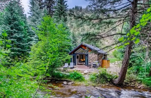 Idaho Springs Cabin | FELDSPAR Minimalist Modern WATERFRONT Cabin