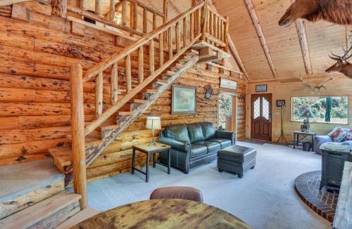 Gunnison House | Fire Pit: 20-Acre Creekfront Retreat in Gunnison!