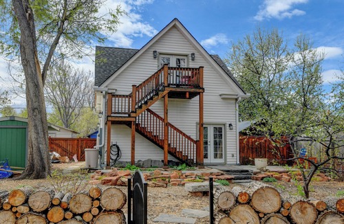 Old Town Apartment | Ft Collins Tree Top Loft in Center of Old Town