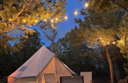 Zapata RV Rental | Glamping yurt/tent, Fire Pit+Grill+Hammock+more, Great Sand Dunes