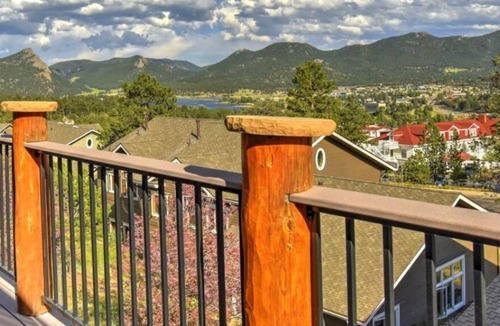 Stanley Hills Condo | Gorgeous home with large hot tub, vast mountain views--steps from The Stanley!