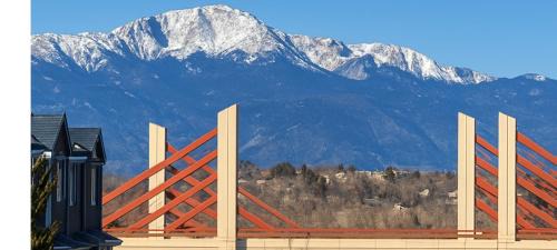 Colorado Springs House | Gorgeous Pikes Peak Views, Fireplace & 3-Bedrooms