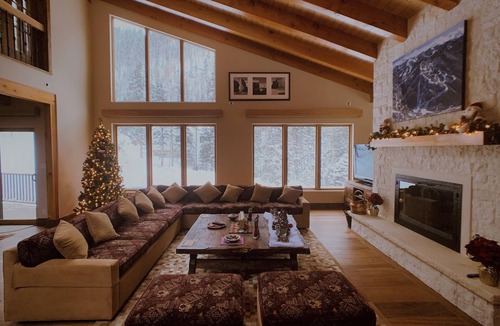 Taos Ski Valley House | Gorgeous ski-in ski-out Taos chalet! Perfect for families & groups of friends.