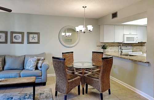 Butler Beach Condo | Ground-Floor Condo with Patio, Community Pool and Direct Beach Access.