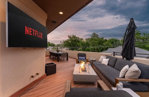 Cherry Creek House | Heart of Cherry Creek Modern Mansion Rooftop