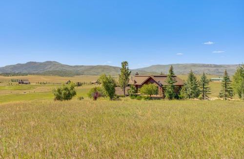 Steamboat Springs House | Heavenly Steamboat Home: 50 Acres, Hot Tub, Views!