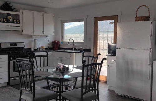 Jaroso Cabin | Hidden Haven: Open Concept Inside, Dramatic Views Outside
