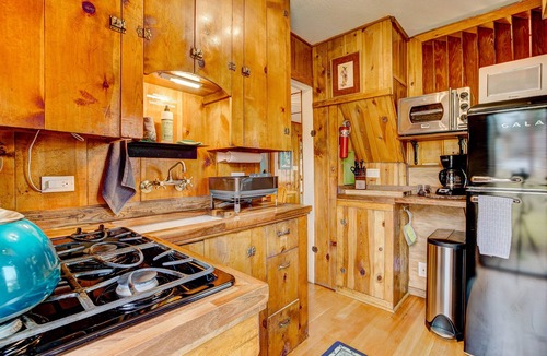Estes Park Cabin | Historic Forested Cabin with Great Mountain Views