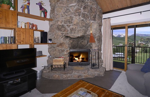 Mount Crested Butte Condo | Home Away From Home! Ski-in/Ski-out, Dog Friendly Condo w/Fireplace & Views