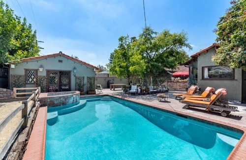 Valley Village House | Hortense Pool + Spa Oasis