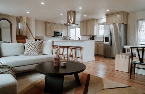 Littleton House | Hot Tub House with BBQ Deck and Workspace