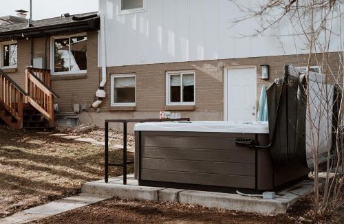 Littleton House | Hot Tub House with BBQ Deck and Workspace