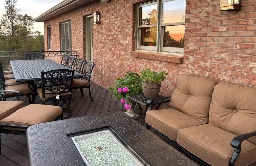 Colorado Springs House | Hot Tub! Mtn-View Family Haven in Black Forest