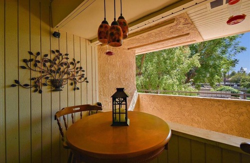 Chino Canyon Condo | Intimate Winter Oasis