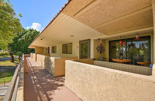 Chino Canyon Condo | Intimate Winter Oasis