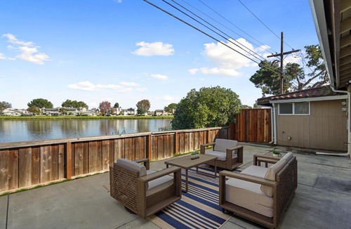 East San Mateo Apartment | Lakefront 3 Bedroom Retreat with Beautiful Water Views