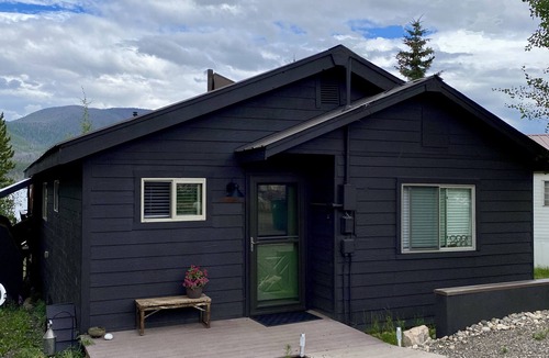 Grand Lake House | Lakefront House in Paradise! LARGE DECK, HUGE VIEWS, AND CANOES!