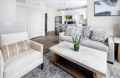 Tremont Apartment | Landing | Beautiful 1BD, Gym, Courtyard