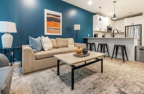 Civic Center Apartment | Landing | Stylish 1BD, Gym, Rooftop Lounge