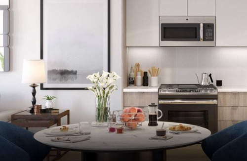 The Crossings Condo | Landsby 1BR Condo with Hot Tub & Rooftop Escape