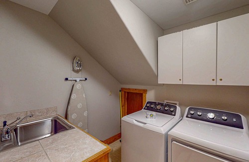 Steamboat Springs House | Large open floor plan w/private deck w/shared pool, hot tub & winter shuttle
