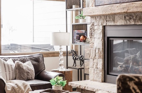 Peak 8 House | Large ski-in/ski-out home with mtn views, hot tub, firepit
