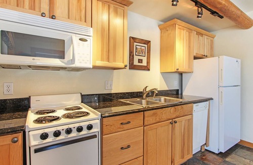 Estes Park Condo | Little Matterhorn 17A - 1 Br Condo with Fireplace and Mountain Views