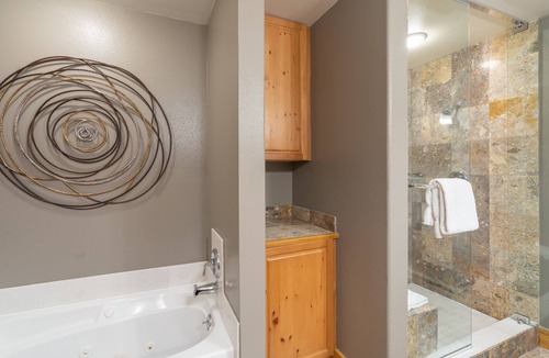 Mountain Village Hotel | Lock-Off Hotel Room With King Bed, Access to Heated Pool, Hot Tubs