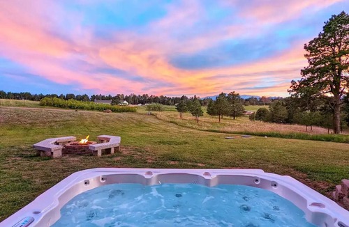 Colorado Springs House | Lux Mansion/Heated Indoor Pool/Spa/Game Room/Theater/Pikes Peak Views