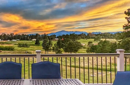 Colorado Springs House | Lux Mansion/Heated Indoor Pool/Spa/Game Room/Theater/Pikes Peak Views