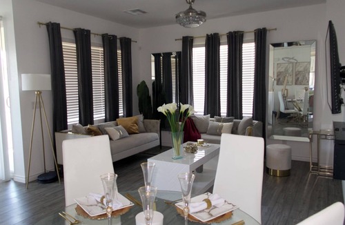 Enterprise Condo | Luxe 2BR/2BA Gated Condo Near Strip with Free Parking