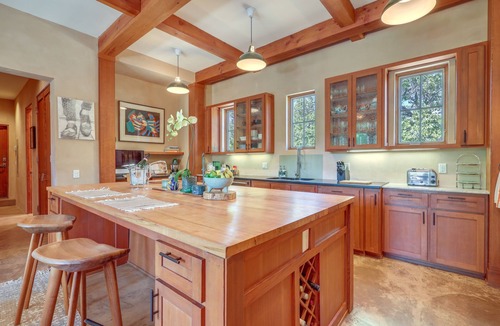 South Capitol House | Luxe & Stylish Santa Fe Home Rental Near Downtown!