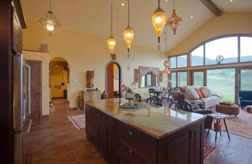 Mount Crested Butte Villa | Luxurious home huge views many amenities hot tub grill Ski & wildflower paradise